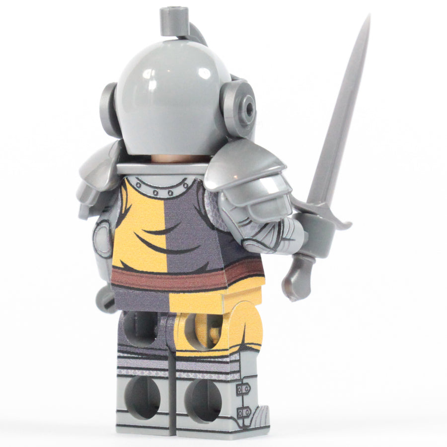 Raven Knight – custom LEGO-compatible minifigure item by BrickTactical, alternate view