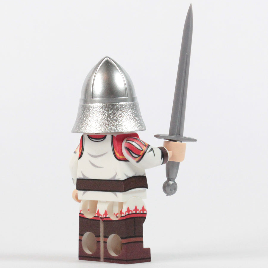 Crowned Monarch – custom LEGO-compatible minifigure item by BrickTactical, alternate view