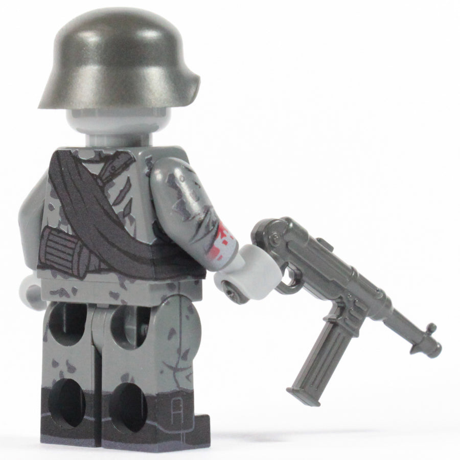 Rager Zombie – custom LEGO-compatible minifigure item by BrickTactical, alternate view