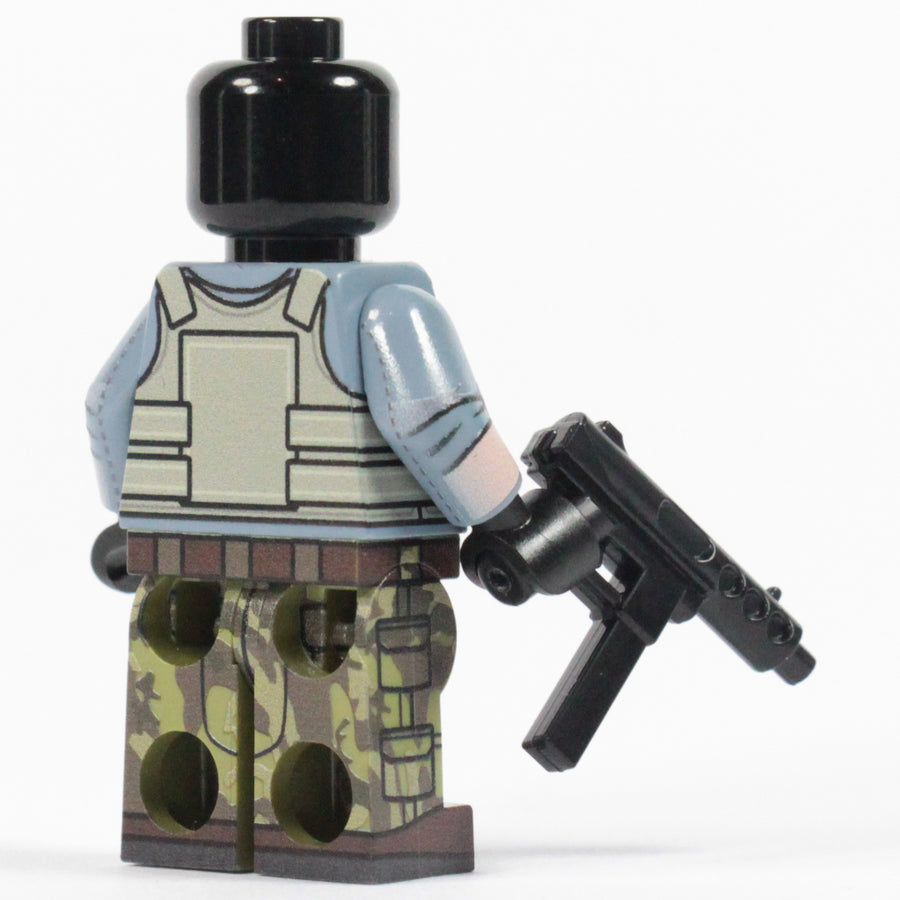 Phoenix Agent – custom LEGO-compatible minifigure item by BrickTactical, alternate view