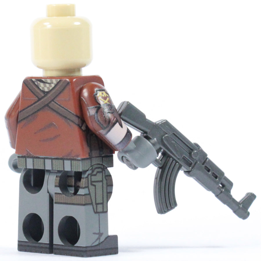 Elite Crew Agent – custom LEGO-compatible minifigure item by BrickTactical, alternate view