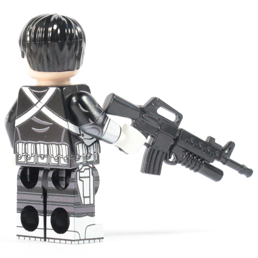 Justice Dispenser – custom LEGO-compatible minifigure item by BrickTactical, alternate view