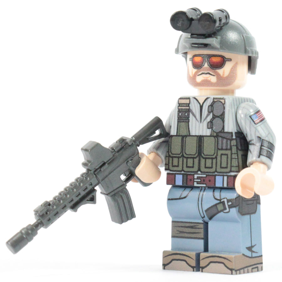 Private Military Contractor – custom LEGO-compatible minifigure item by BrickTactical
