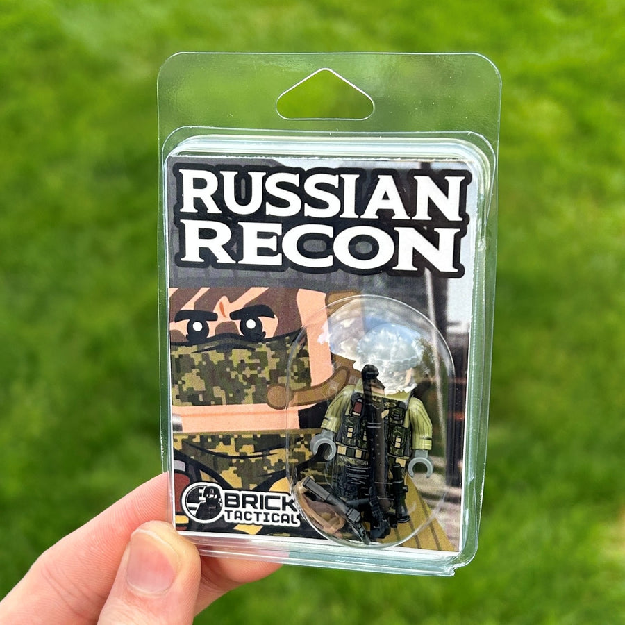 Russian Recon – custom LEGO-compatible minifigure item by BrickTactical, alternate view