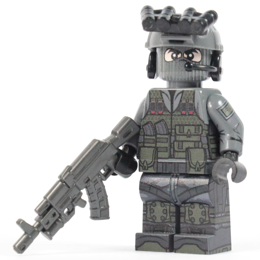 Midnight Operator – custom LEGO-compatible minifigure item by BrickTactical