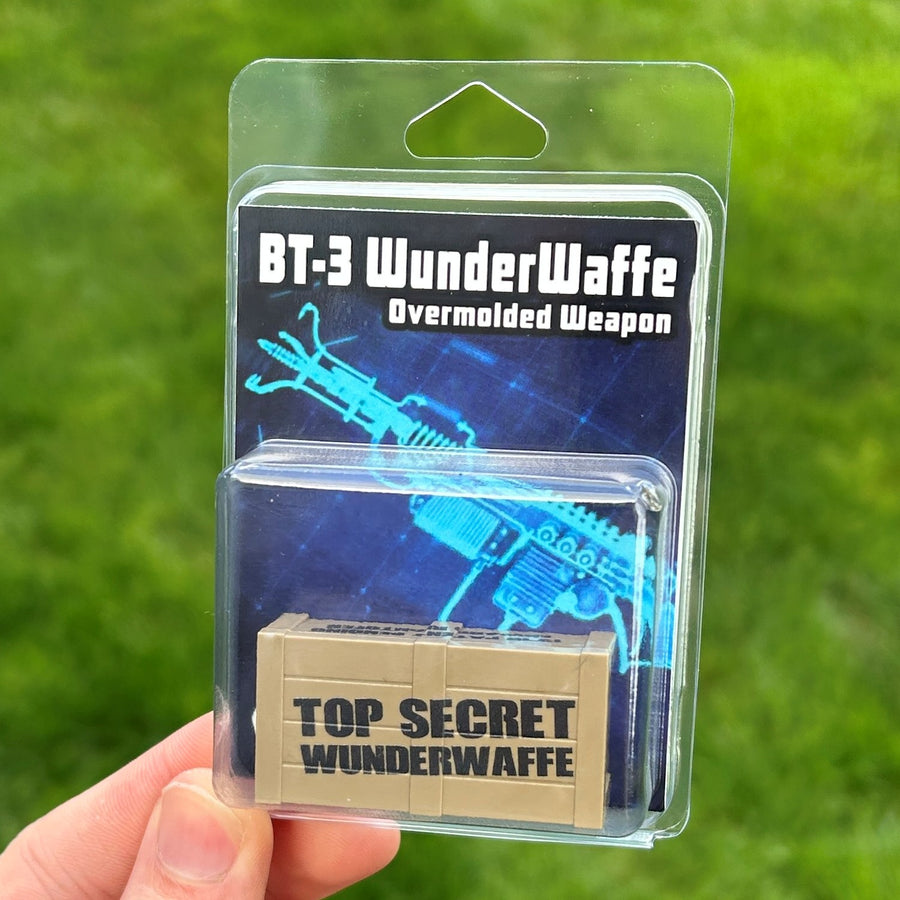 Overmolded BT3 Wunderwaffe – custom LEGO-compatible minifigure item by BrickTactical, alternate view