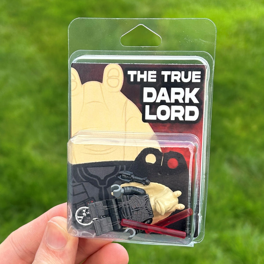 The True Dark Lord – custom LEGO-compatible minifigure item by BrickTactical, alternate view
