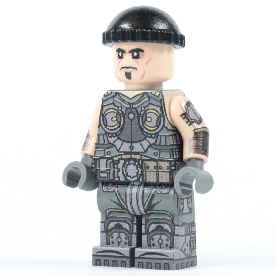 Locust Slayer – custom LEGO-compatible minifigure item by BrickTactical