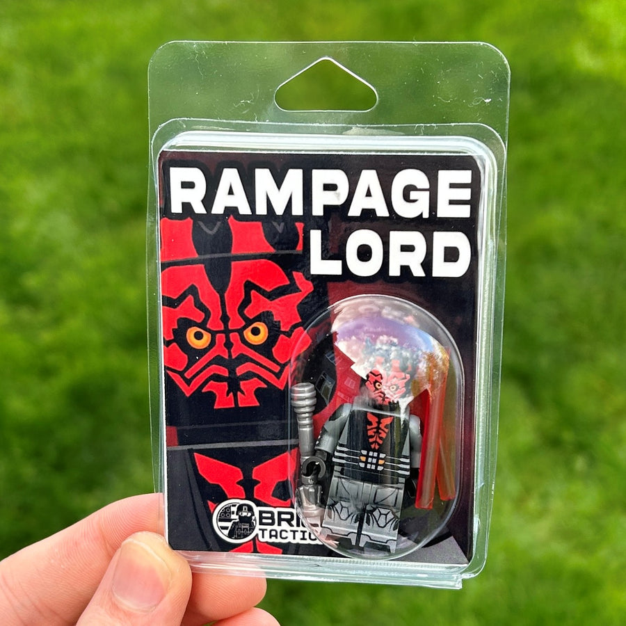 Rampage Lord – custom LEGO-compatible minifigure item by BrickTactical, alternate view