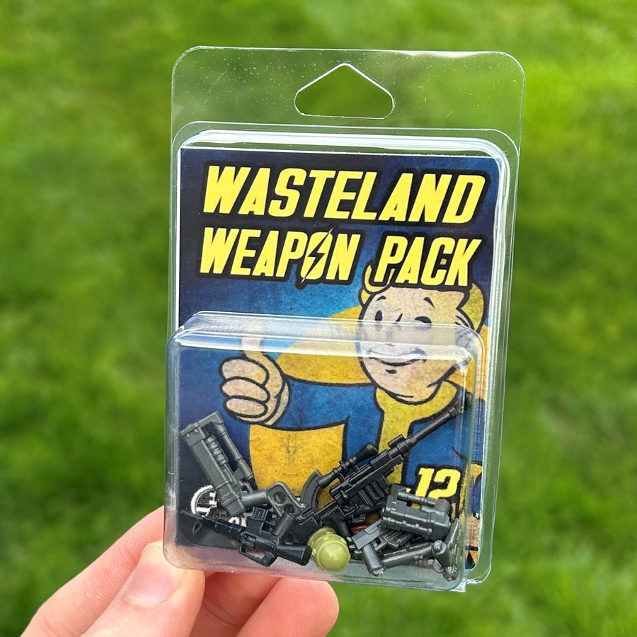 Wasteland Weapon Pack – custom LEGO-compatible minifigure item by BrickTactical, alternate view