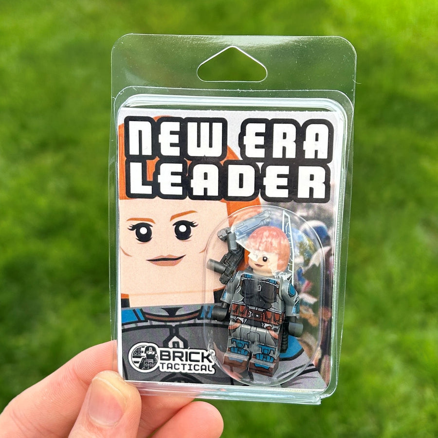 New Era Leader – custom LEGO-compatible minifigure item by BrickTactical, alternate view
