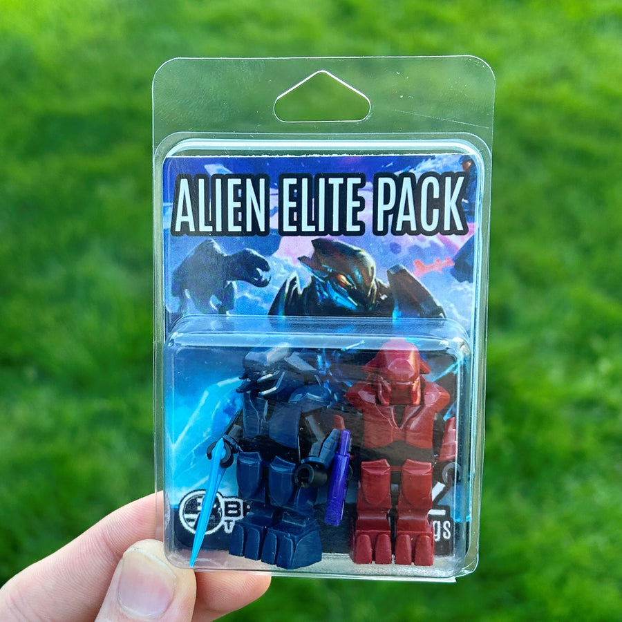 BrickTactical Custom LEGO Minifigures Alien Elite Squad Pack view 2