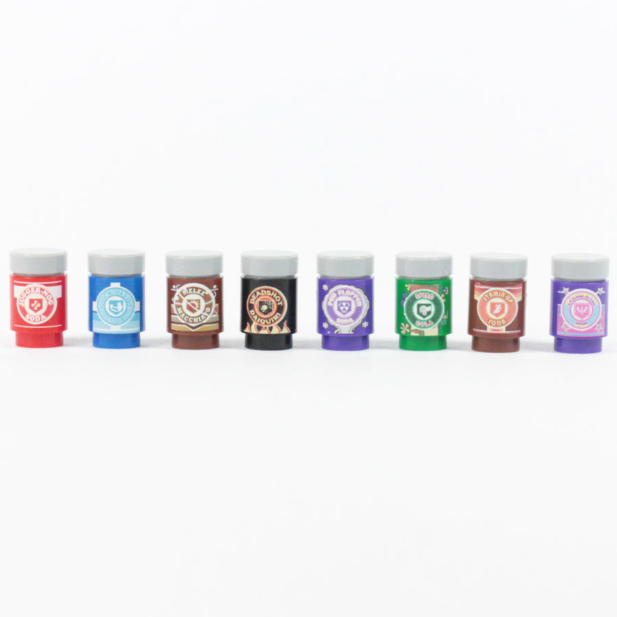 Perk Soda Cans – custom LEGO-compatible minifigure item by BrickTactical, alternate view
