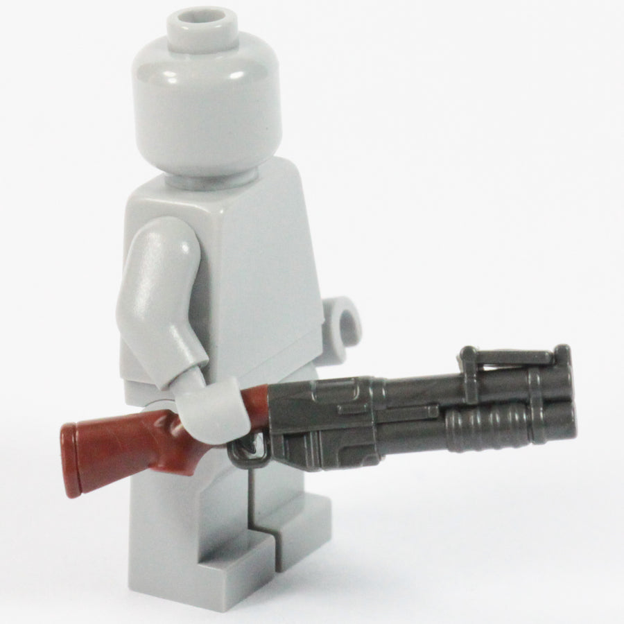 Overmolded China Lake Grenade Launcher – custom LEGO-compatible minifigure item by BrickTactical, alternate view