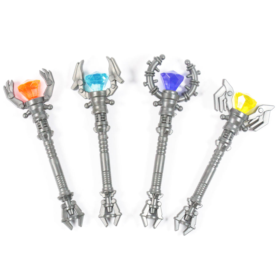 Elemental Staffs – custom LEGO-compatible minifigure item by BrickTactical, alternate view