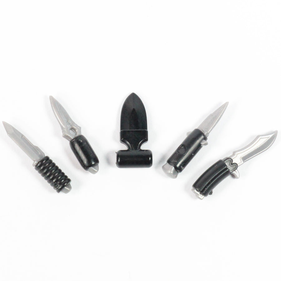 Overmolded Blade Pack V2 – custom LEGO-compatible minifigure item by BrickTactical