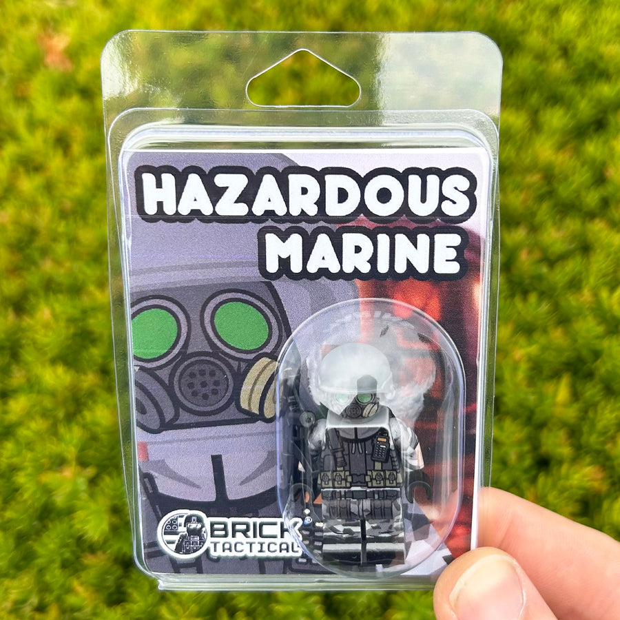 Hazardous Marine – custom LEGO-compatible minifigure item by BrickTactical, alternate view