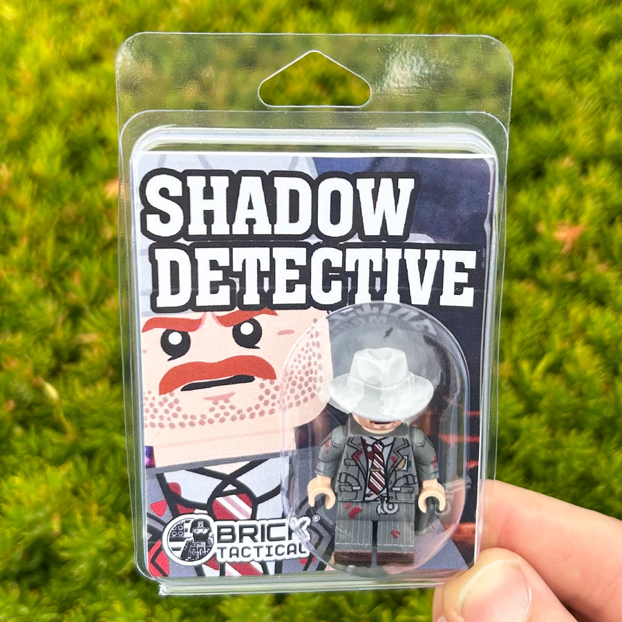 Shadow Detective – custom LEGO-compatible minifigure item by BrickTactical, alternate view