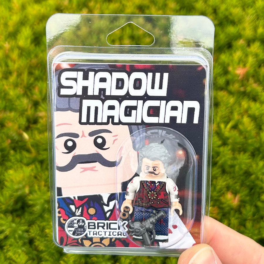 Shadow Magician – custom LEGO-compatible minifigure item by BrickTactical, alternate view