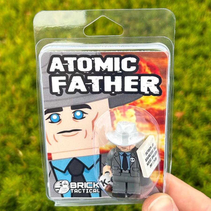 BrickTactical Custom LEGO Minifigure Atomic Father view 2