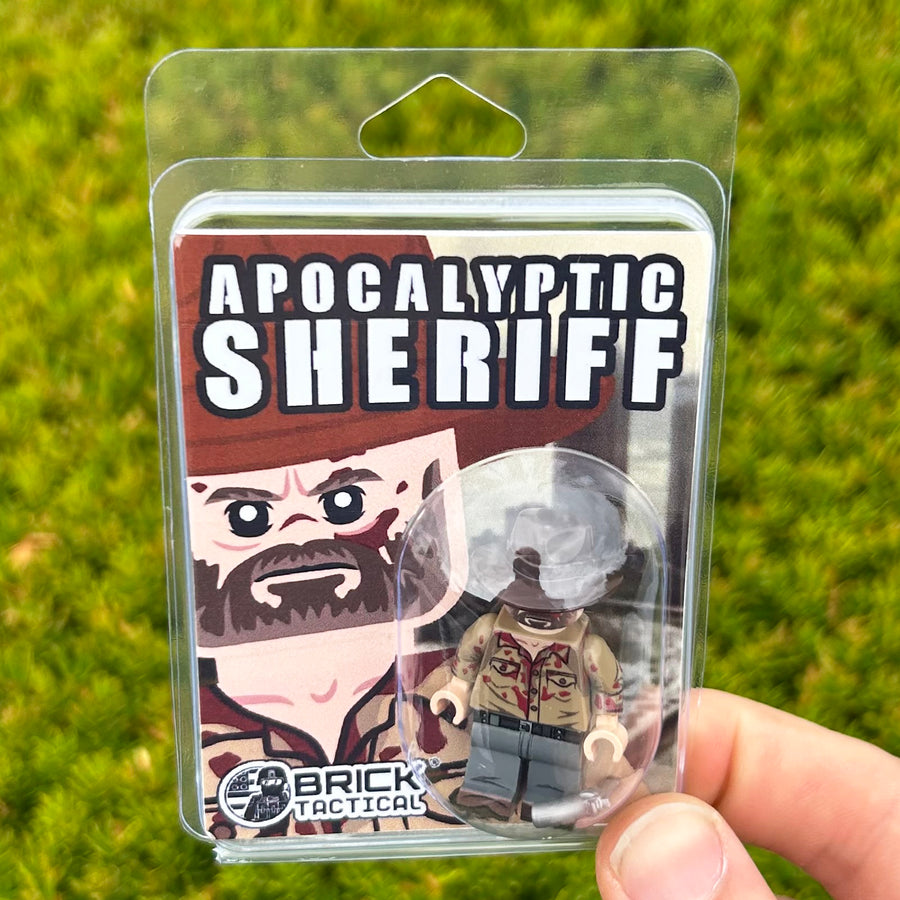 BrickTactical Custom LEGO Minifigure Apocalyptic Sheriff view 2