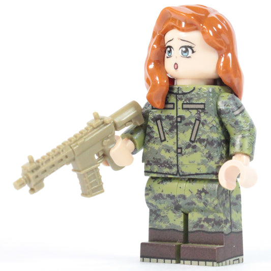 Female Camo Soldier