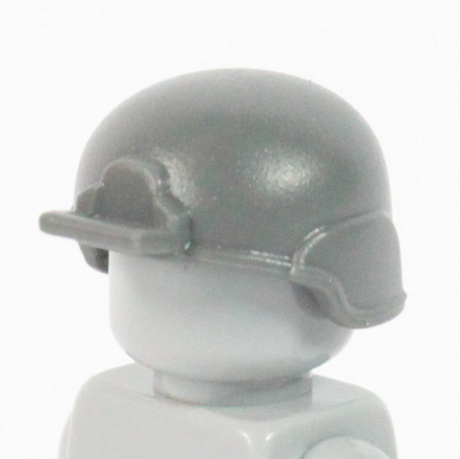 BrickTactical Custom LEGO Advanced Combat Helmet Dark Bluish Grey