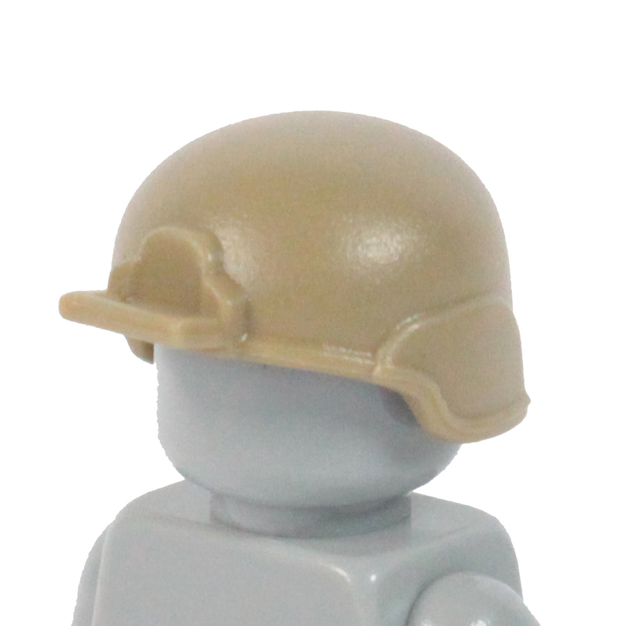 BrickTactical Custom LEGO Advanced Combat Helmet Dark Tan