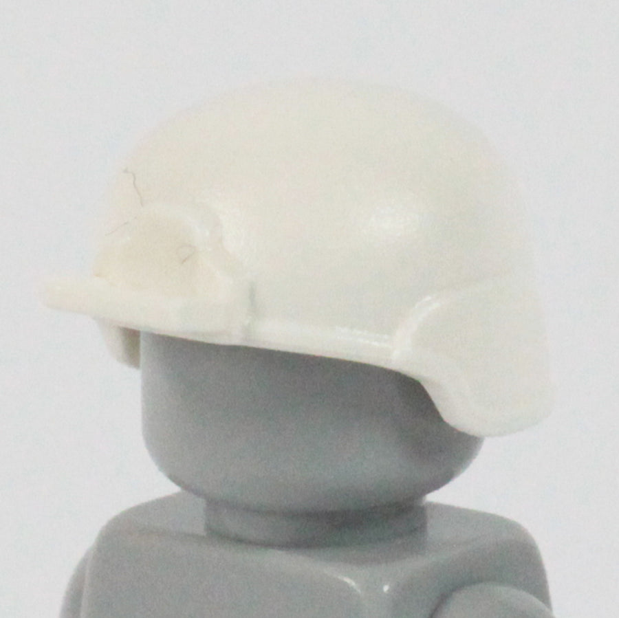 BrickTactical Custom LEGO Advanced Combat Helmet White