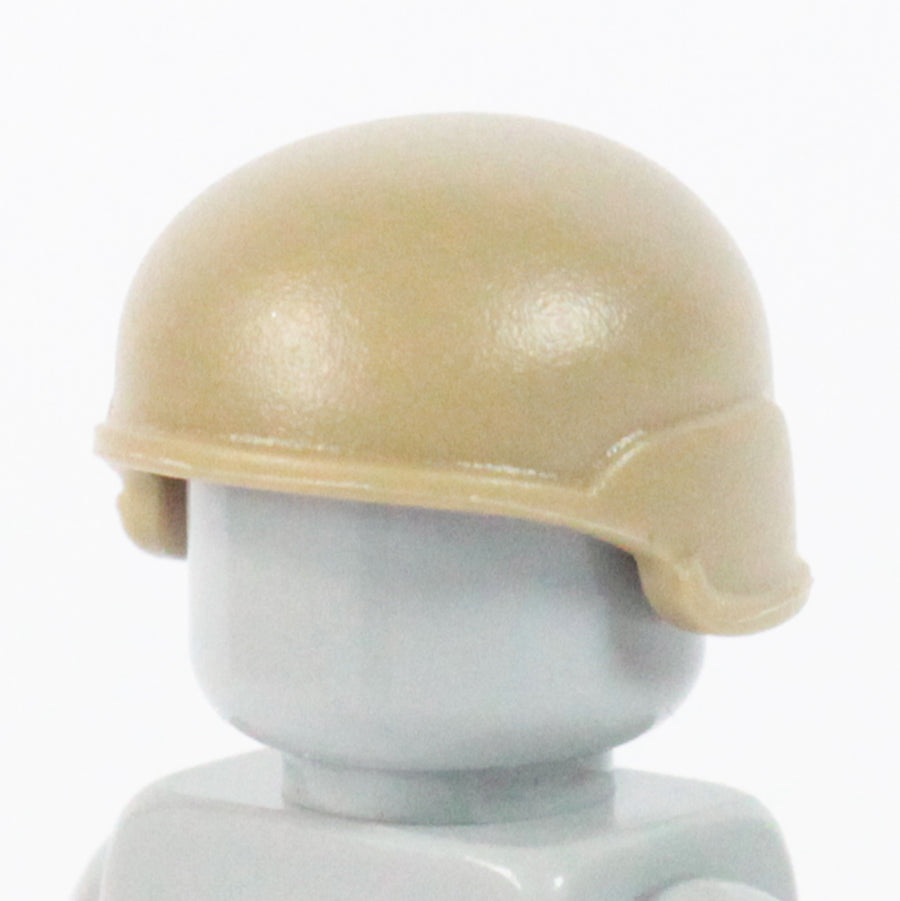 BrickTactical Custom LEGO Ballistic Helmet Dark Tan