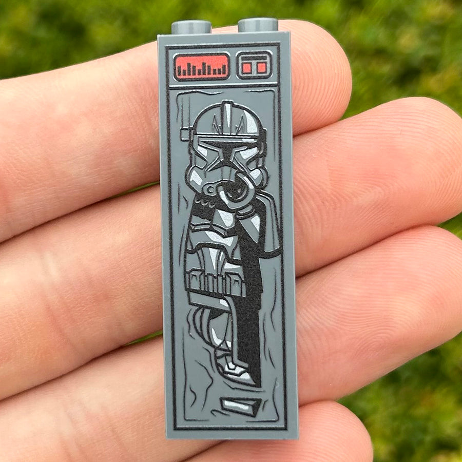 Trooper Frozen Brick – custom LEGO-compatible minifigure item by BrickTactical