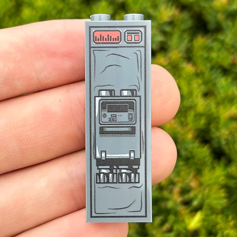 The Best Droid Frozen Brick – custom LEGO-compatible minifigure item by BrickTactical