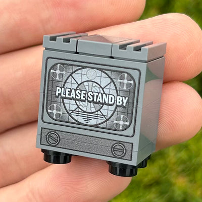 Please Stand By TV – custom LEGO-compatible minifigure item by BrickTactical