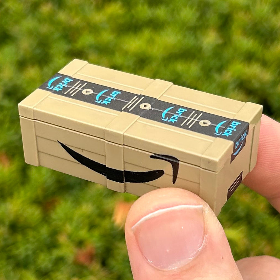 Large Shipping Box – custom LEGO-compatible minifigure item by BrickTactical