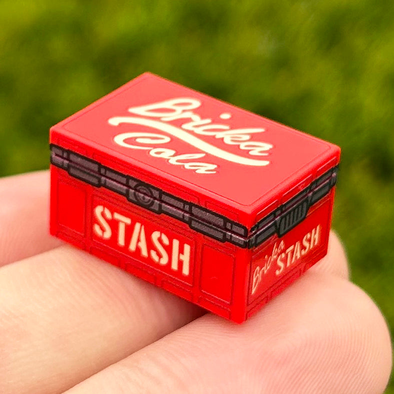 Stash Box – custom LEGO-compatible minifigure item by BrickTactical