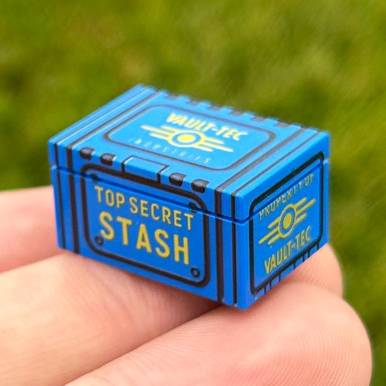 Stash Box – custom LEGO-compatible minifigure item by BrickTactical