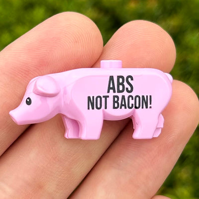 BrickTactical Custom LEGO ABS Bacon minifigure food accessory