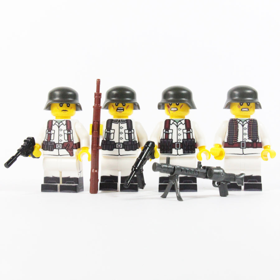 WW2 German Winter Battle Pack – custom LEGO-compatible minifigure item by BrickTactical