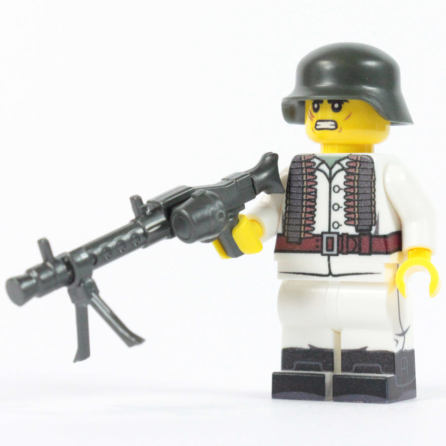 WW2 Winter German Gunner – custom LEGO-compatible minifigure item by BrickTactical