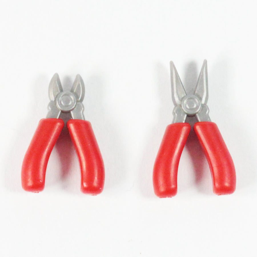 Plier Set (Red) – custom LEGO-compatible minifigure item by BrickTactical