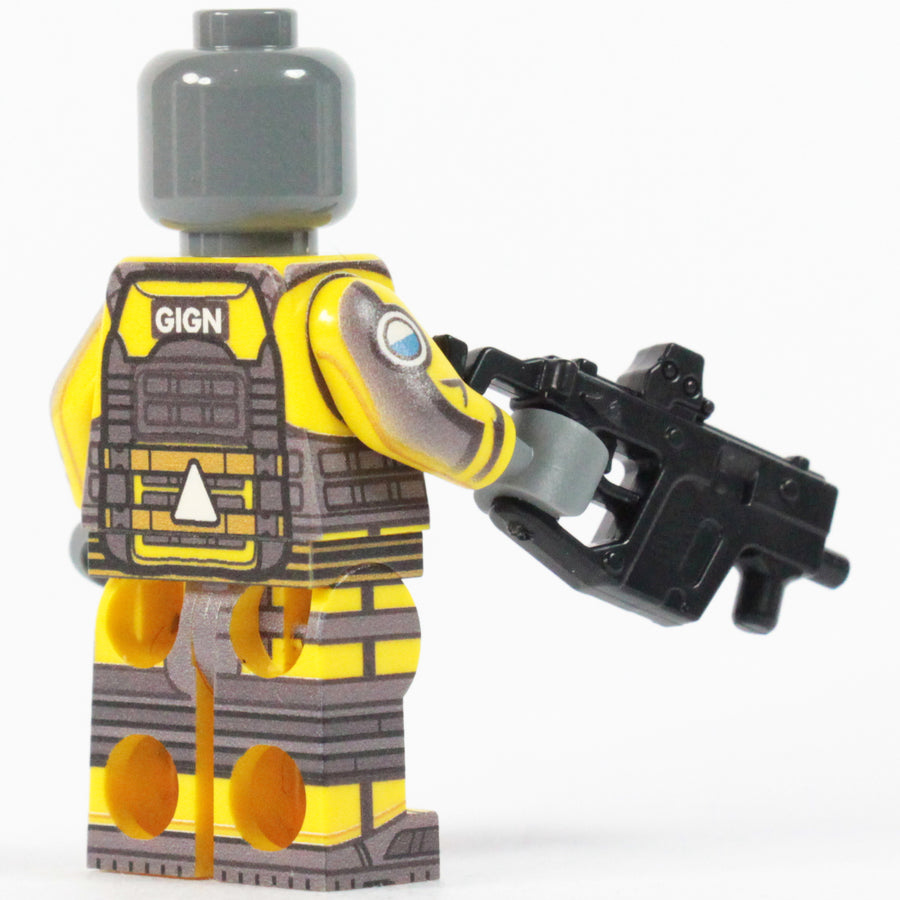 Movement Operator – custom LEGO-compatible minifigure item by BrickTactical, alternate view