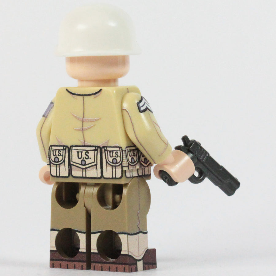 WW2 American Military Police – custom LEGO-compatible minifigure item by BrickTactical, alternate view