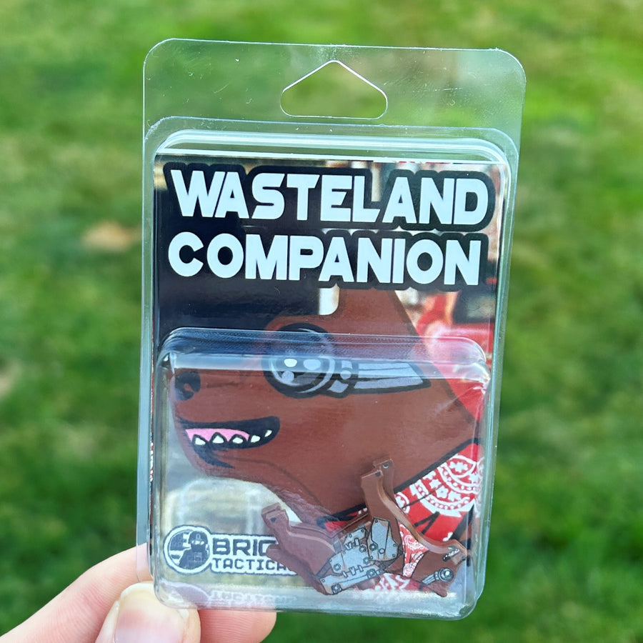 Wasteland Companion – custom LEGO-compatible minifigure item by BrickTactical, alternate view