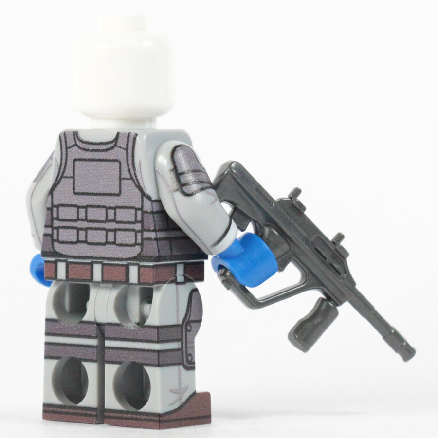 Vault Viper – custom LEGO-compatible minifigure item by BrickTactical, alternate view