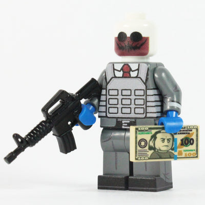 Heist King – custom LEGO-compatible minifigure item by BrickTactical