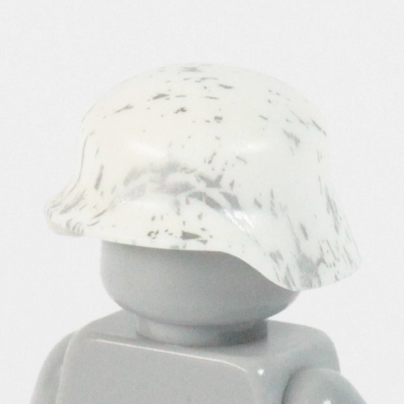 Scratched Stahlhelm – custom LEGO-compatible minifigure item by BrickTactical, alternate view