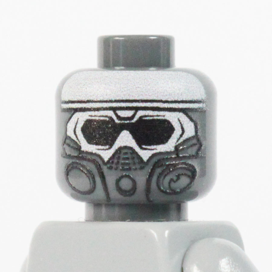 Light Weight Mask Head – custom LEGO-compatible minifigure item by BrickTactical