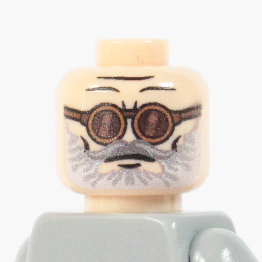 Tactical Beard Head #002 – custom LEGO-compatible minifigure item by BrickTactical