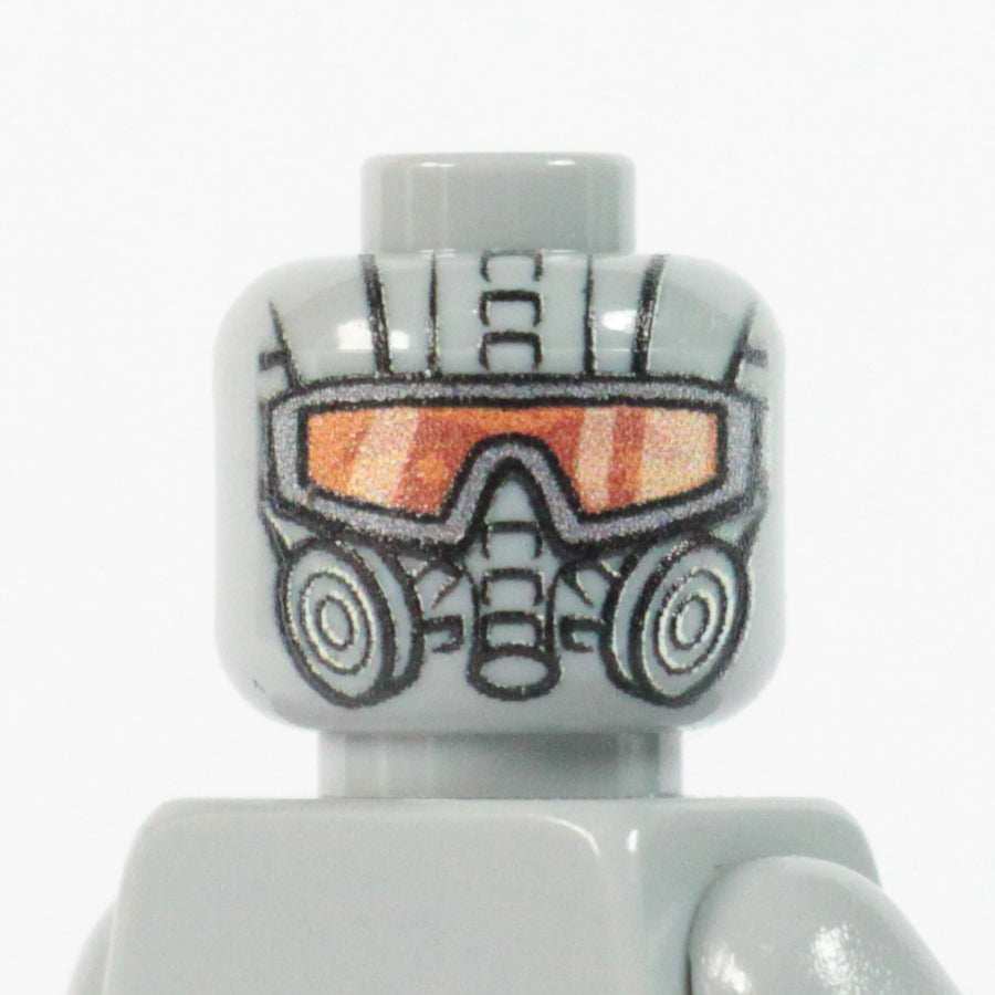 Heavy Breacher Head – custom LEGO-compatible minifigure item by BrickTactical