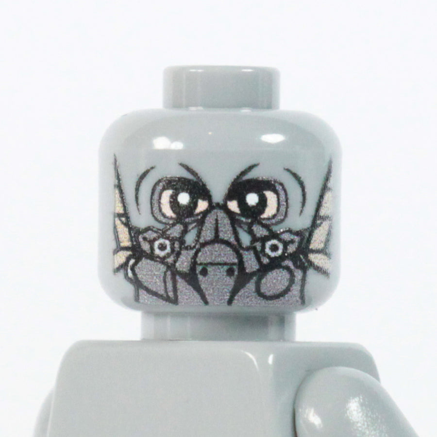 Tactical Respirator Head – custom LEGO-compatible minifigure item by BrickTactical